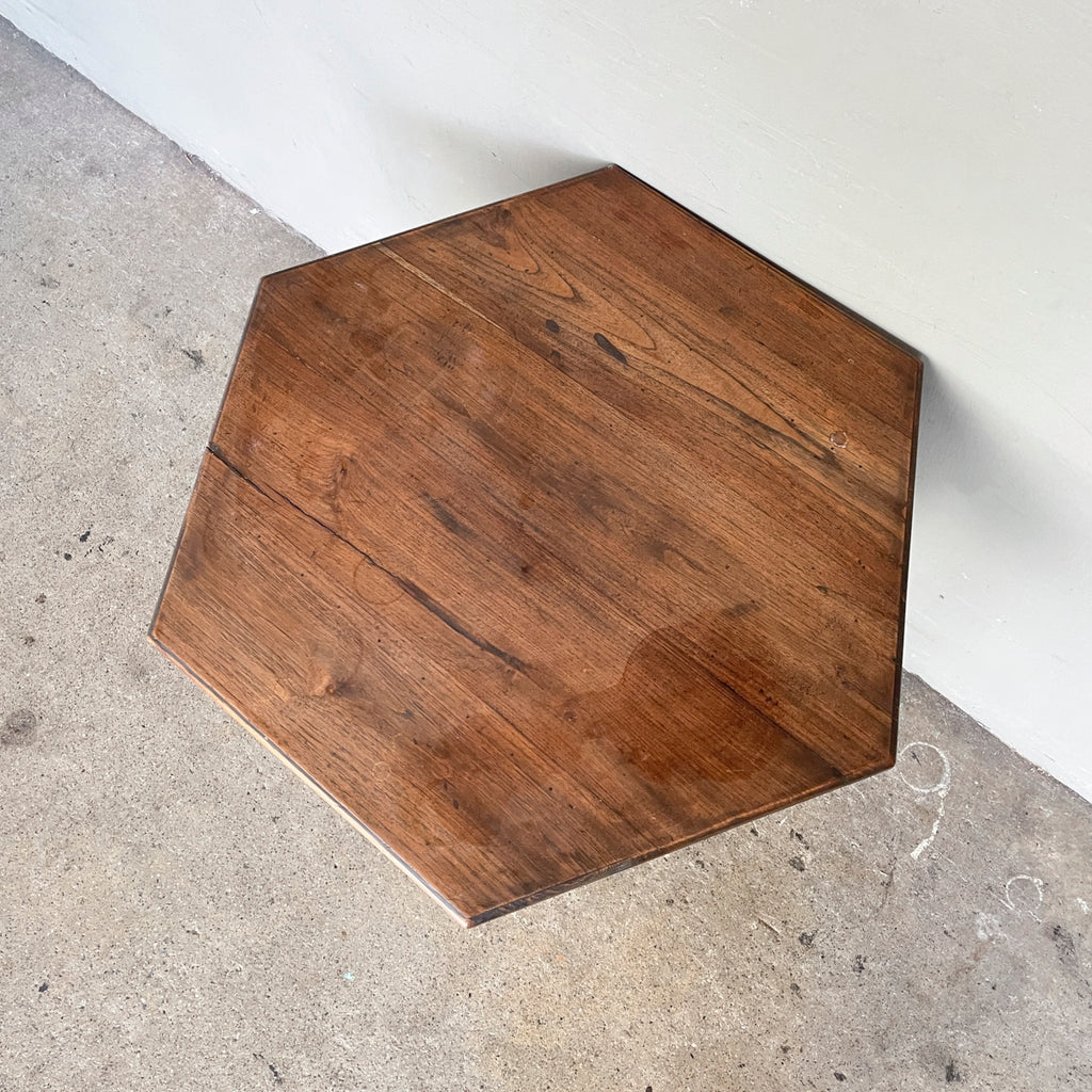 Hexagonal "Villa" Side Table