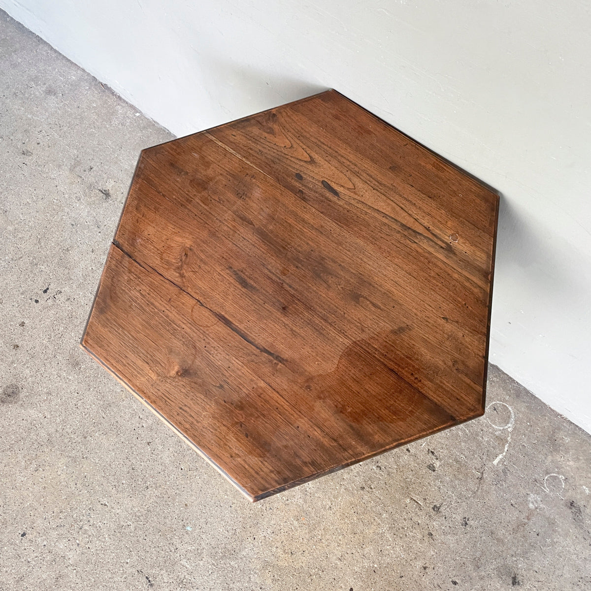Hexagonal "Villa" Side Table