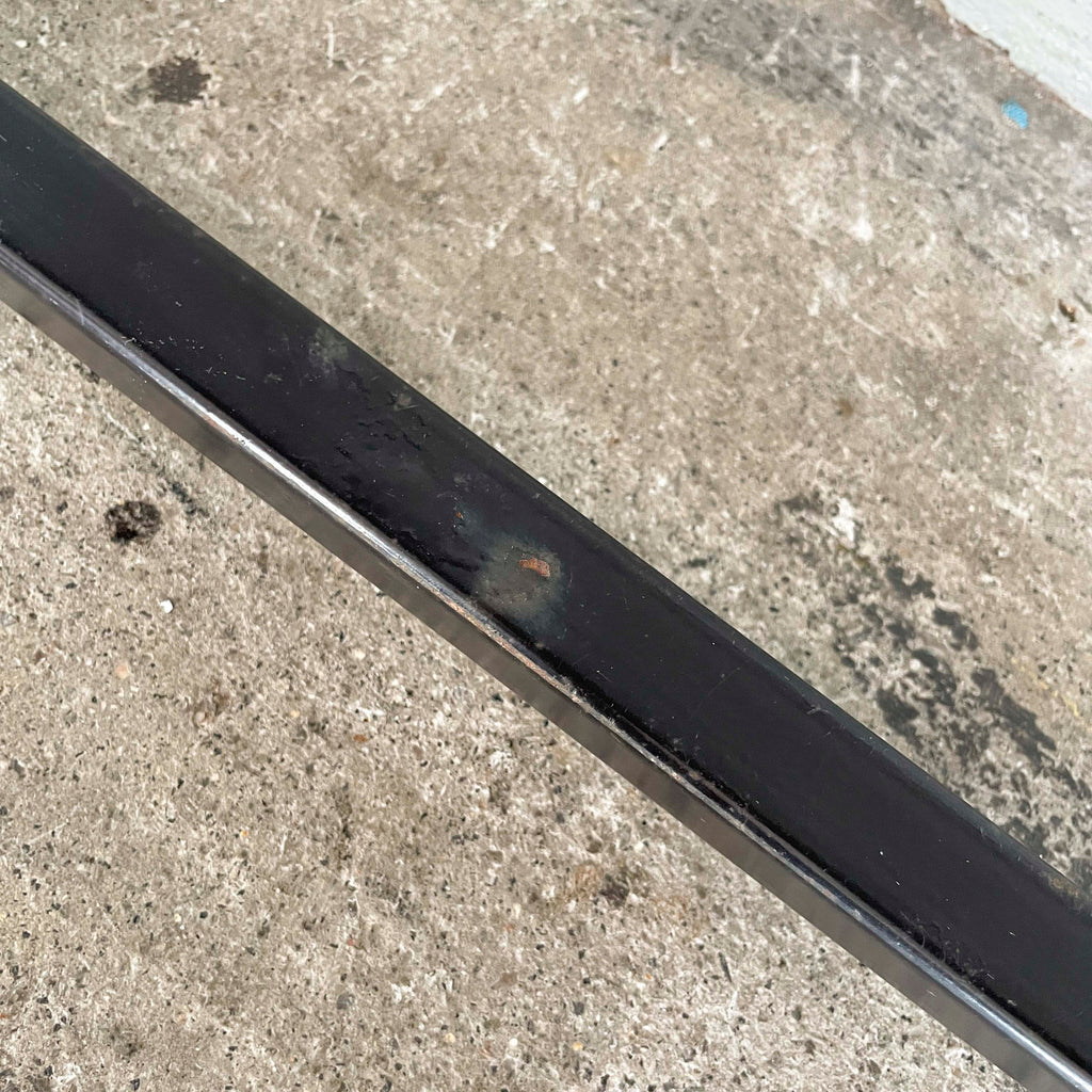 Slim Wood & Metal Console Table