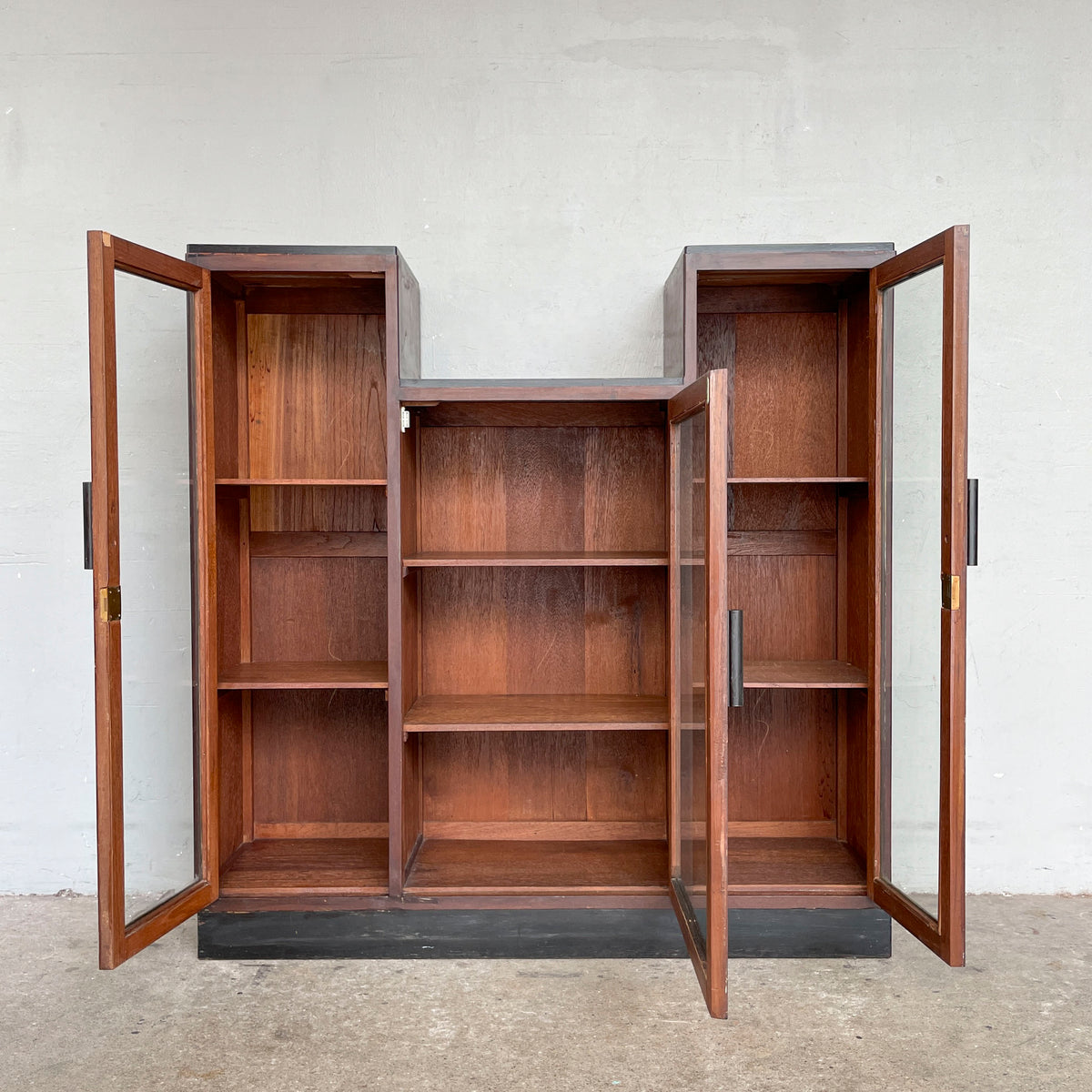 Vintage Stepped Display Cabinet