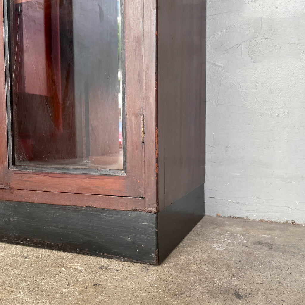 Vintage Stepped Display Cabinet