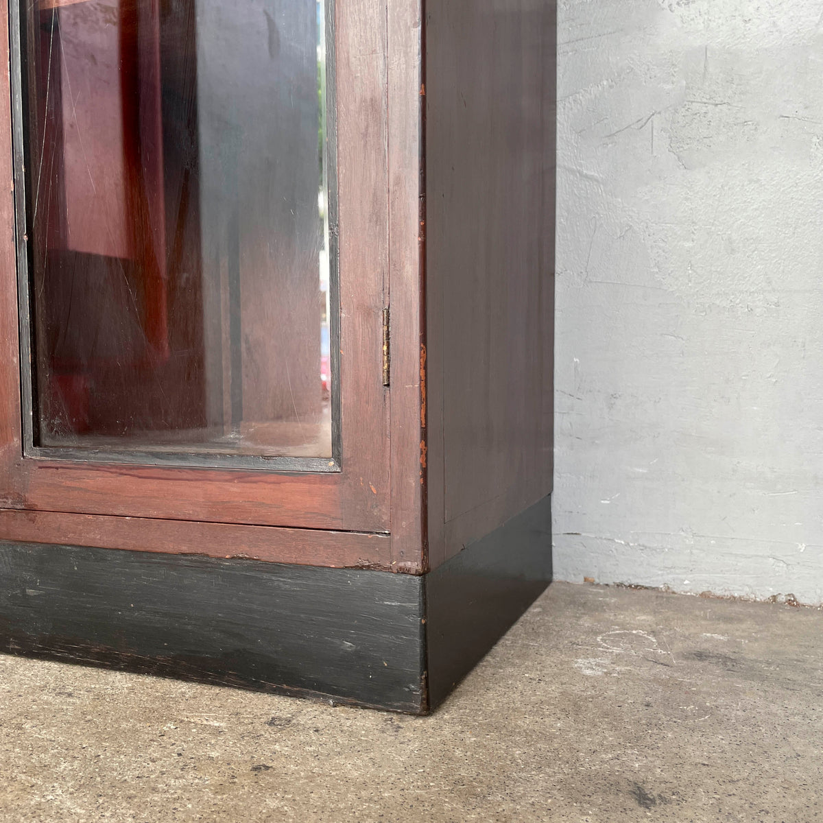 Vintage Stepped Display Cabinet