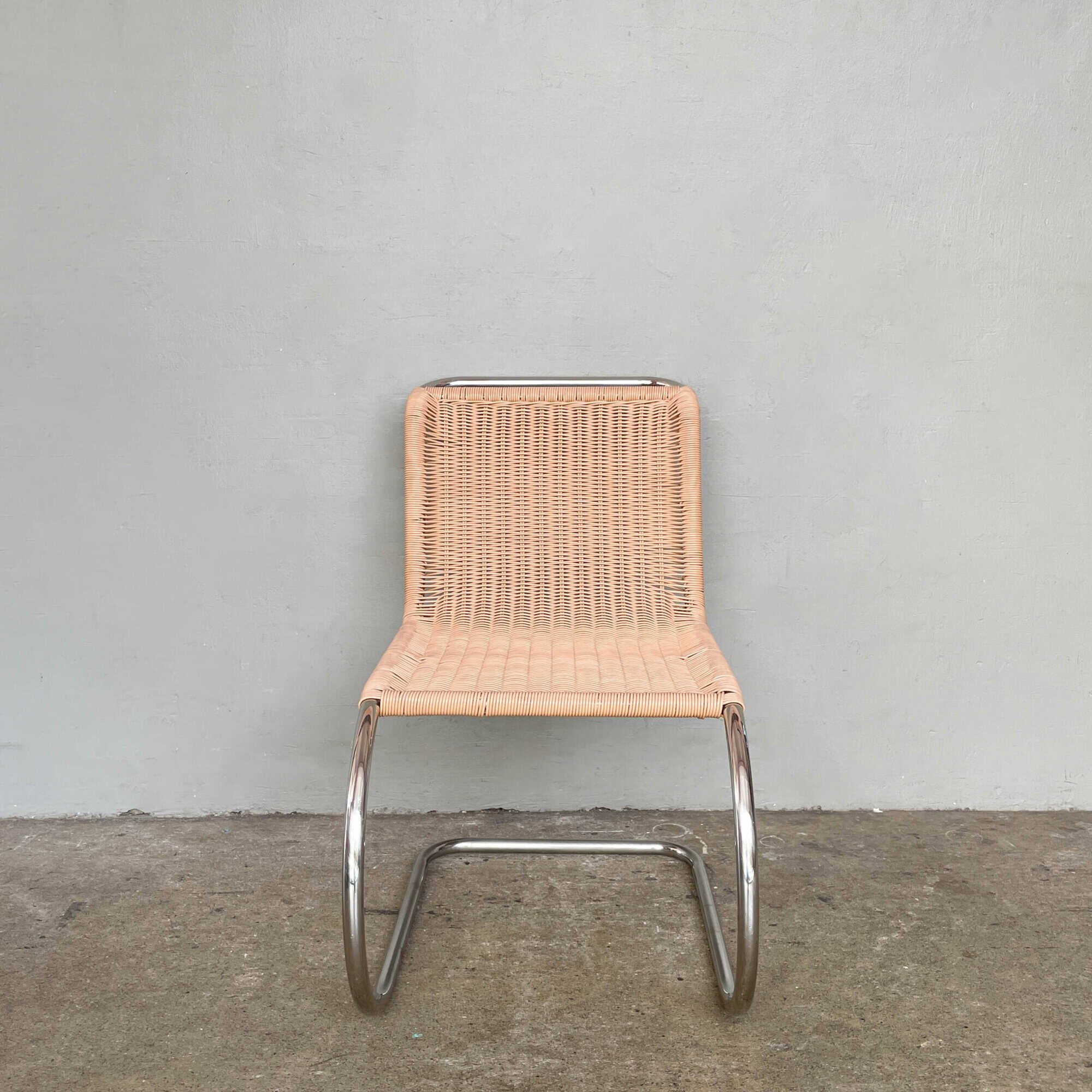 Synthetic Rattan Cantilever Chair (Armless)