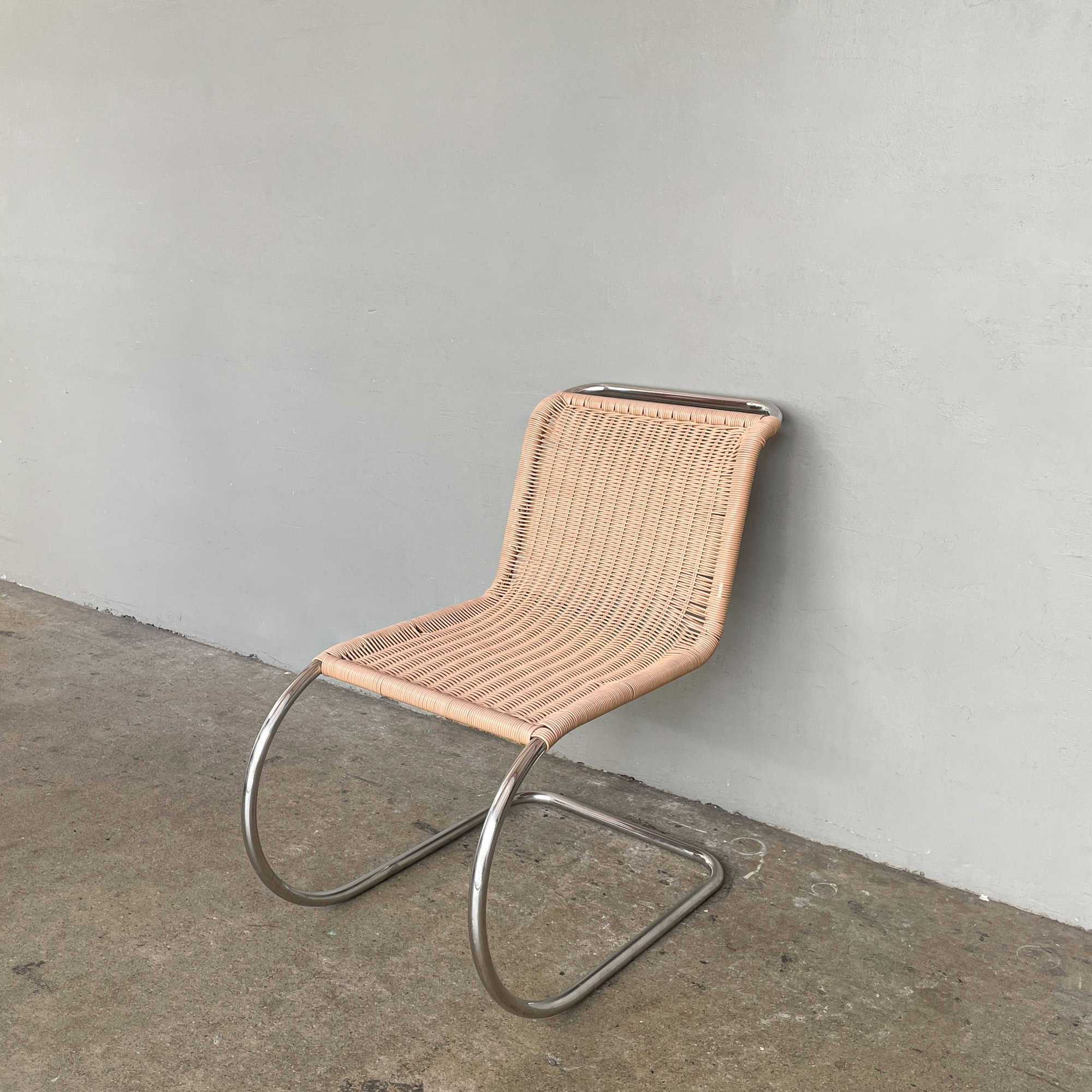 Synthetic Rattan Cantilever Chair (Armless)