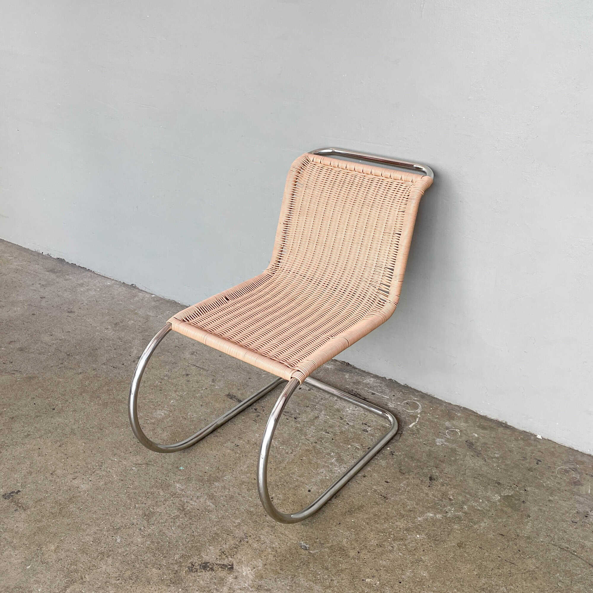 Synthetic Rattan Cantilever Chair (Armless)