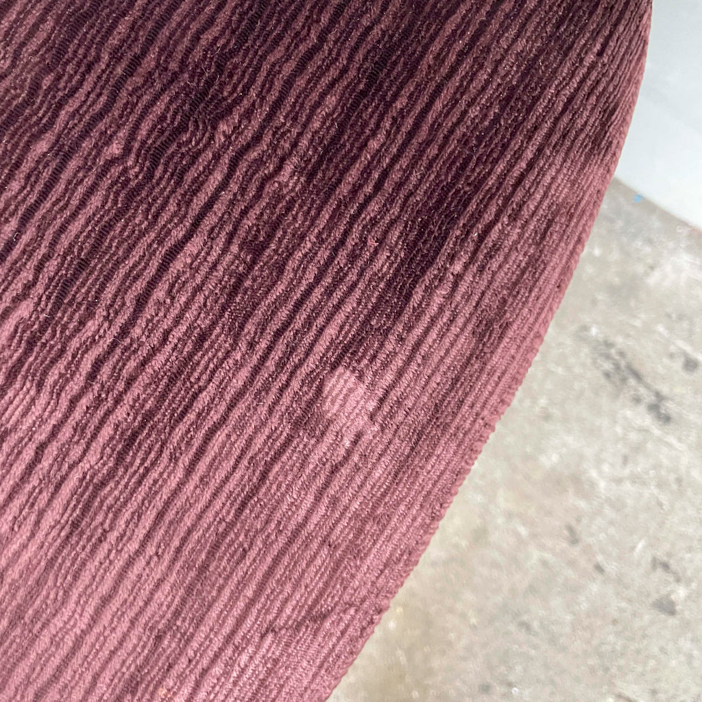 Plum Tufted Vanity Chair