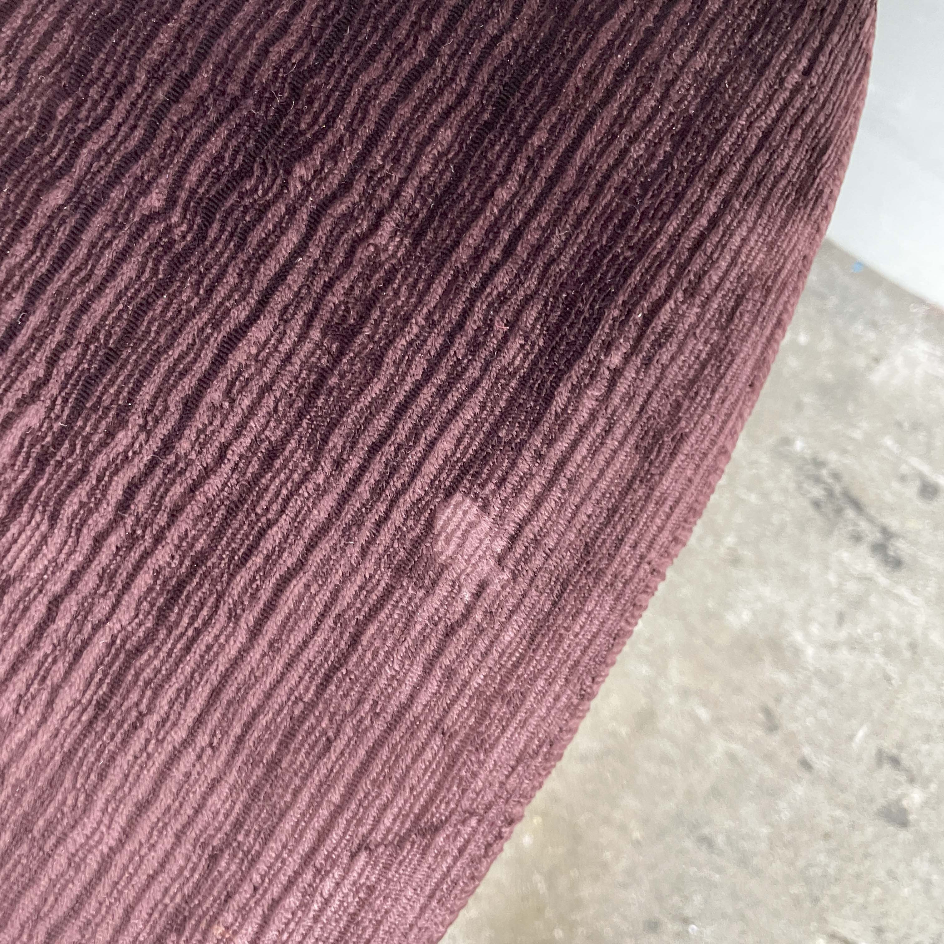 Plum Tufted Vanity Chair