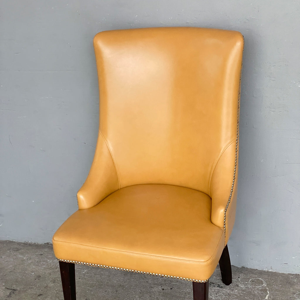 Mustard Leather Chair