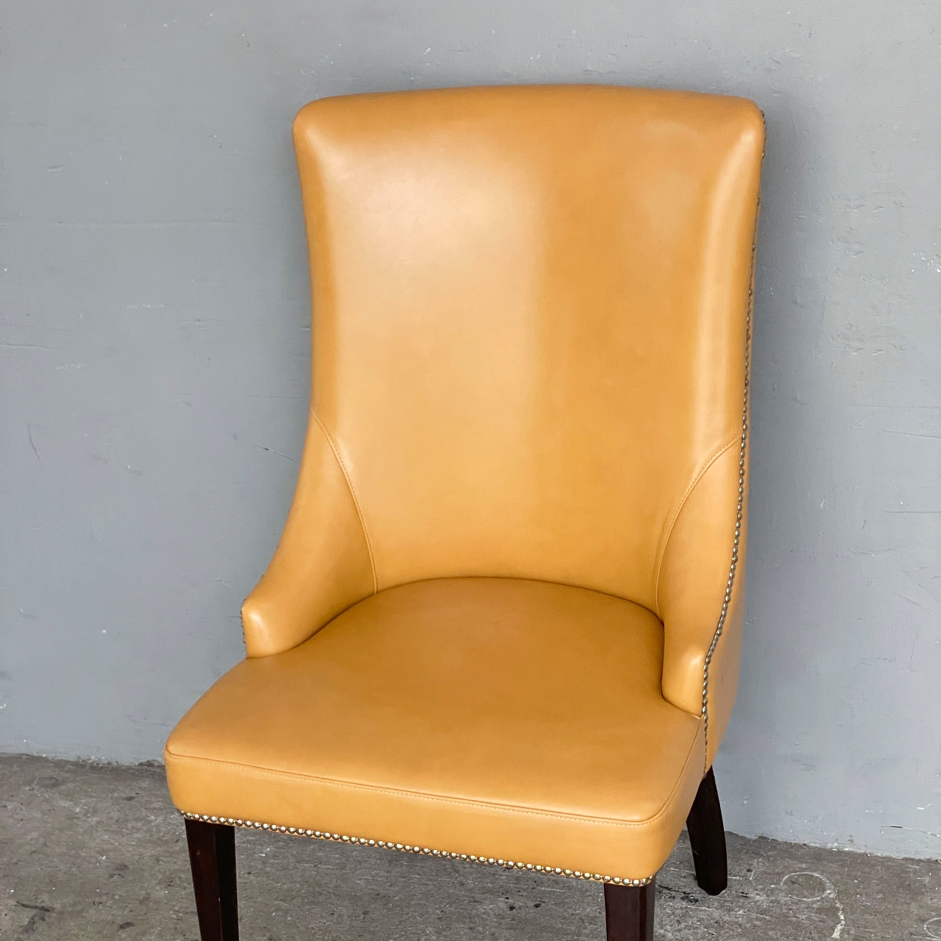 Mustard Leather Chair