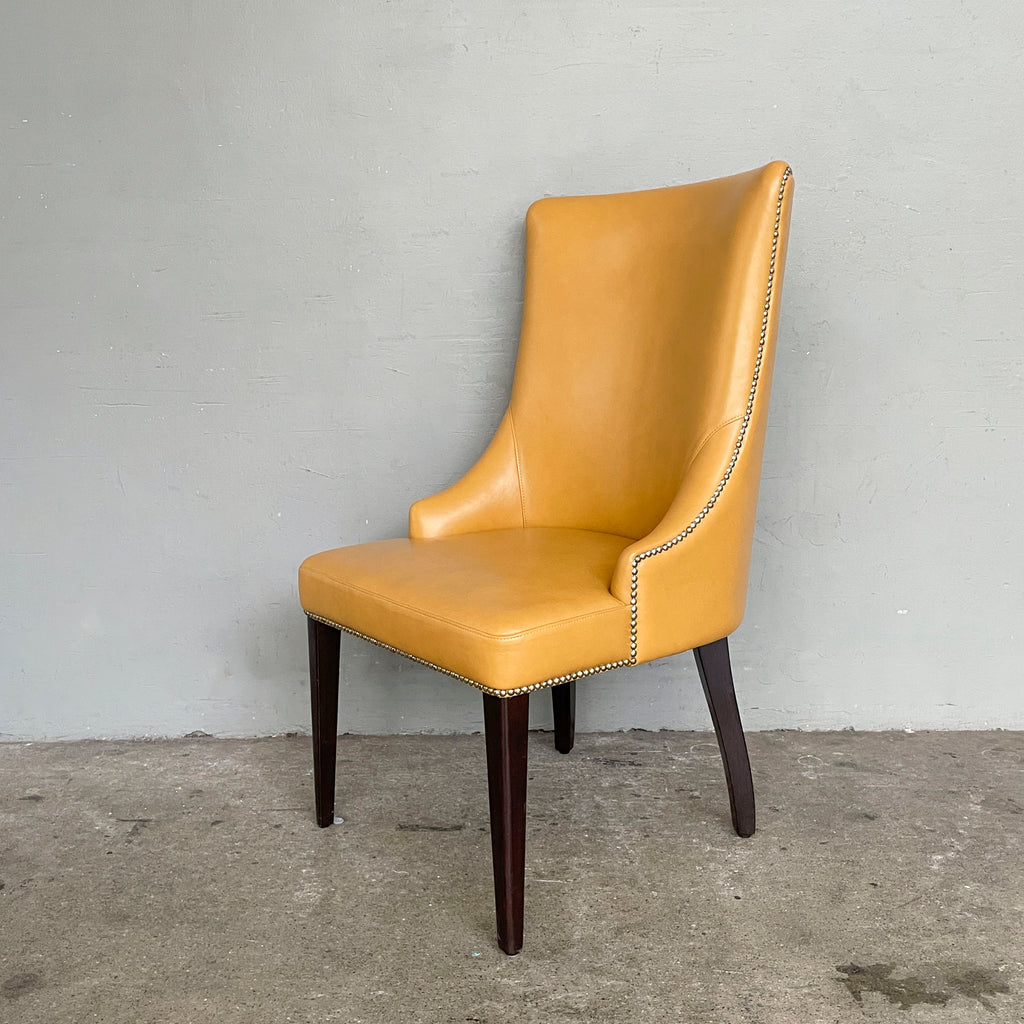 Mustard Leather Chair