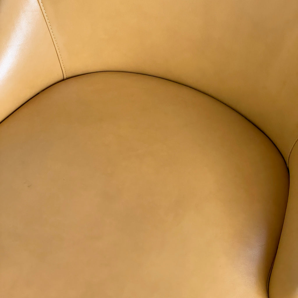 Mustard Leather Chair