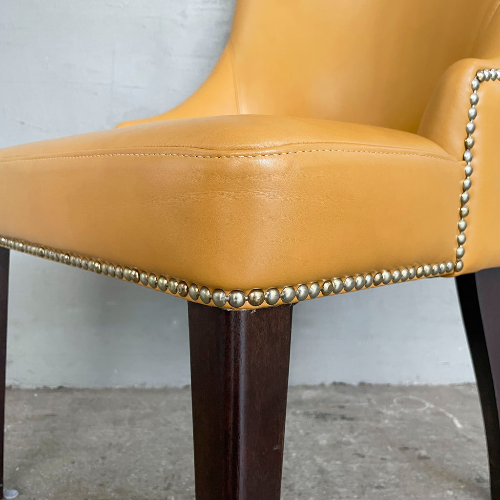 Mustard Leather Chair