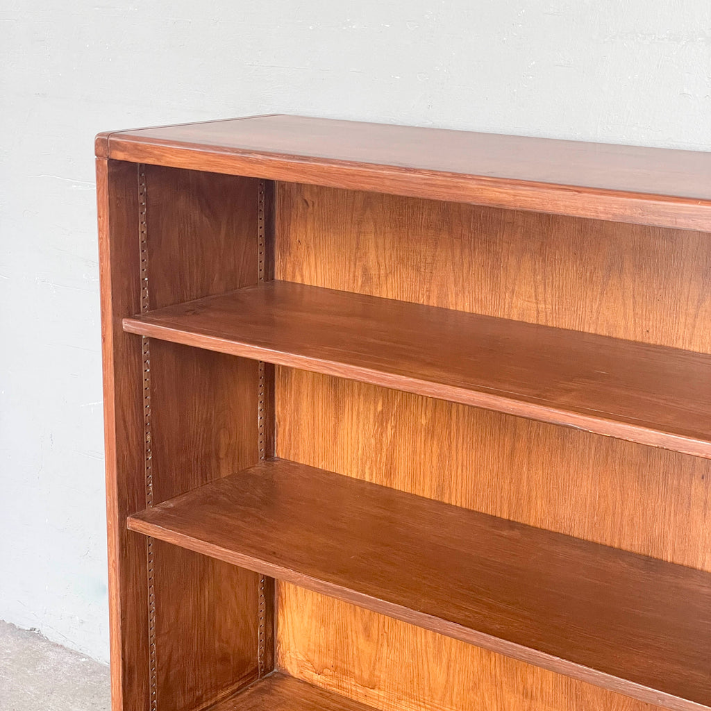 Mid-Height Teak Adjustable Shelf