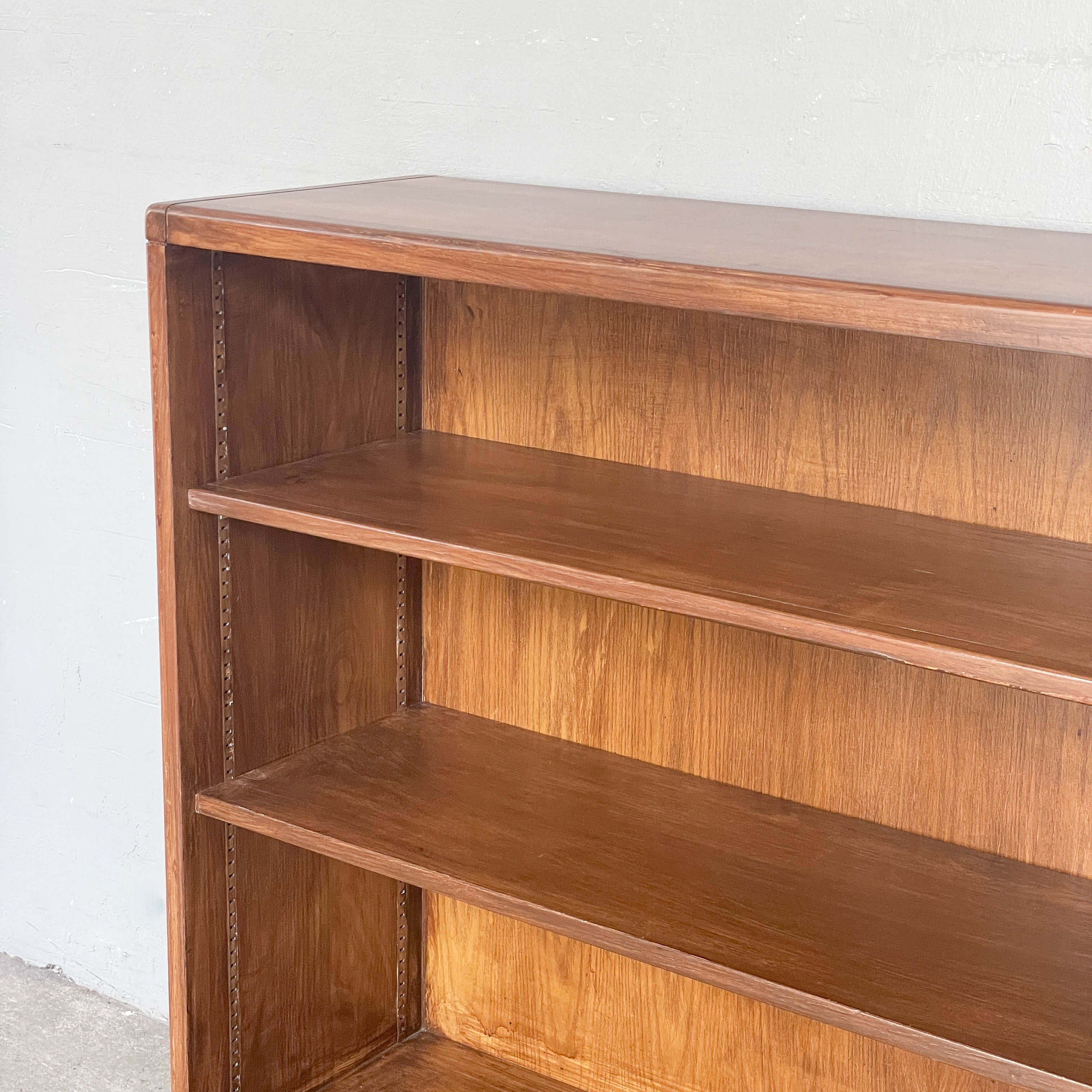 Mid-Height Teak Adjustable Shelf