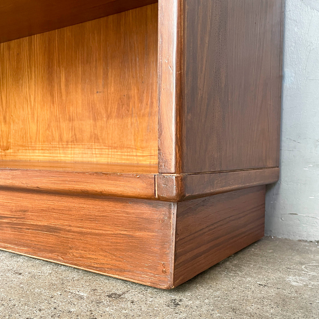 Mid-Height Teak Adjustable Shelf
