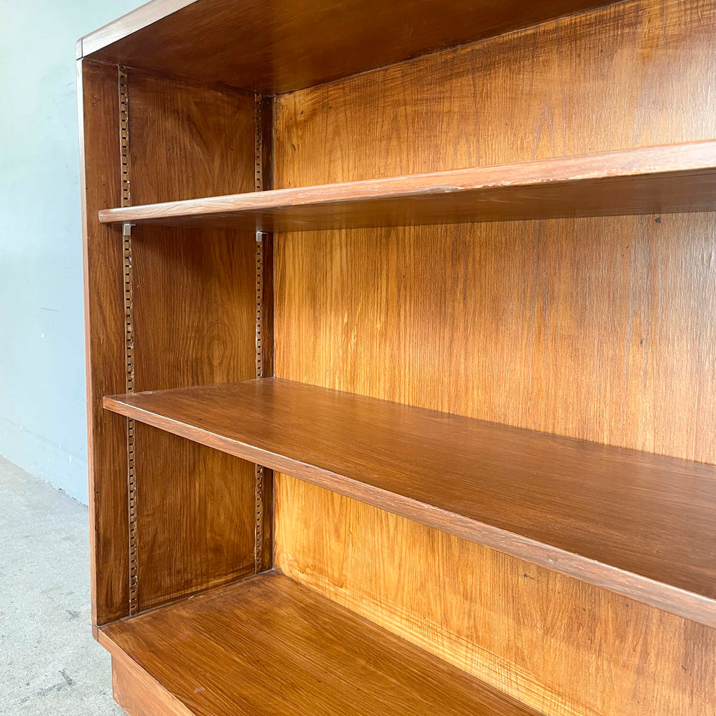 Mid-Height Teak Adjustable Shelf