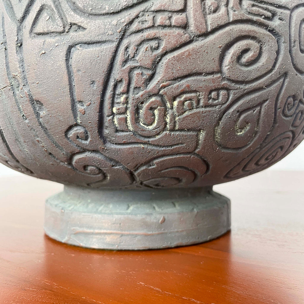 Chinese Archaic-Inspired Ceramic Vessel