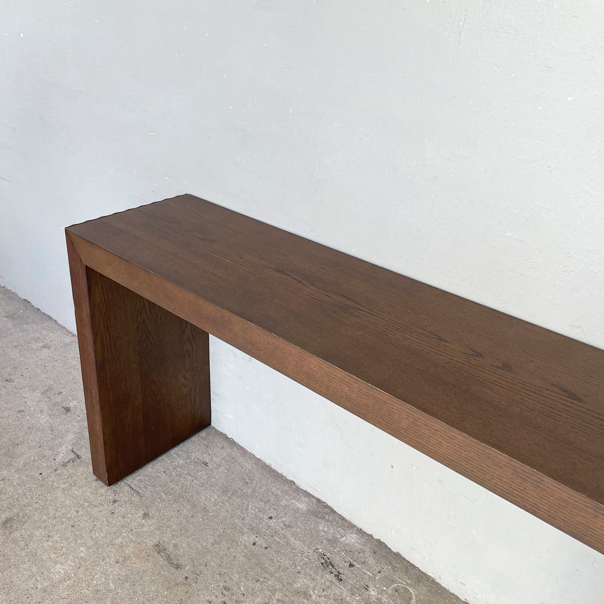 Console Table with Oak Veneer