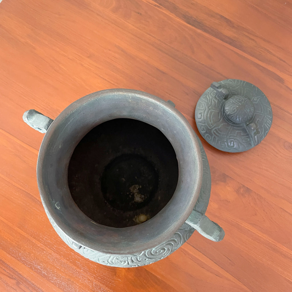 Chinese Archaic-Inspired Ceramic Vessel