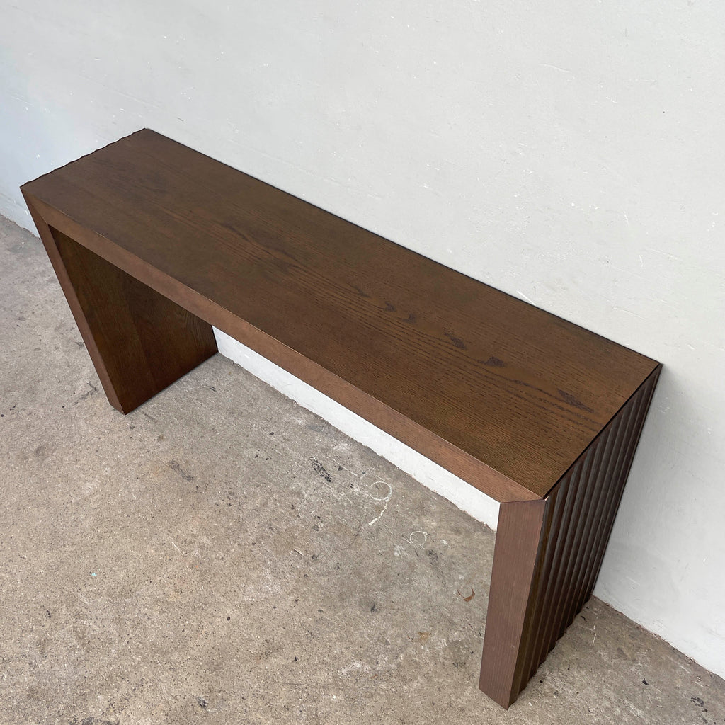 Console Table with Oak Veneer