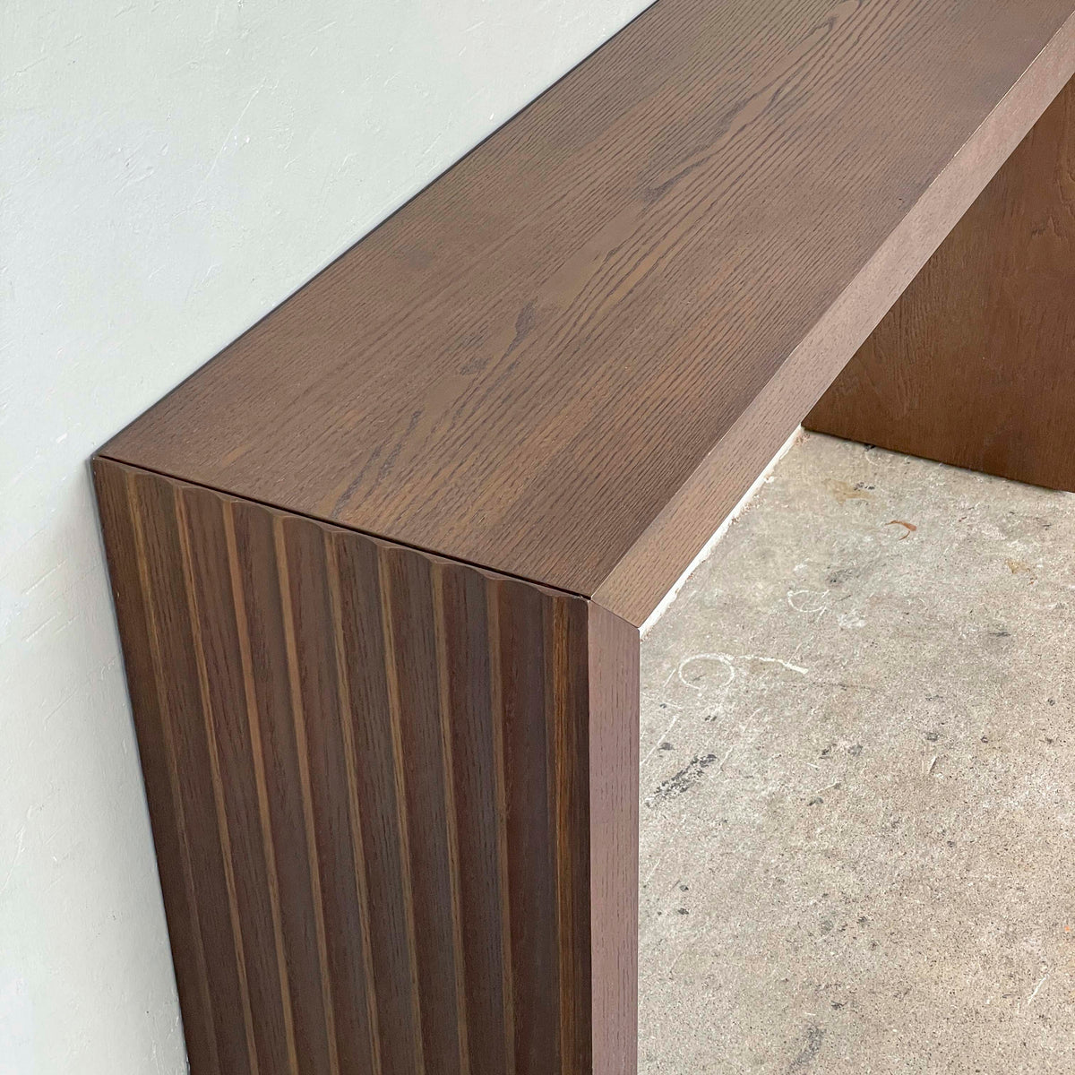 Console Table with Oak Veneer