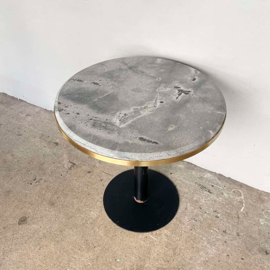 Round Marble Bistro Table (ø74cm)