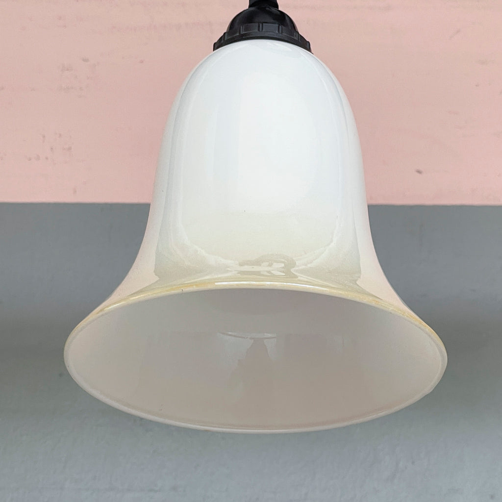 Ombre Bell-Shaped Glass Pendant Lamp