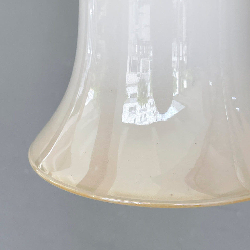 Ombre Bell-Shaped Glass Pendant Lamp