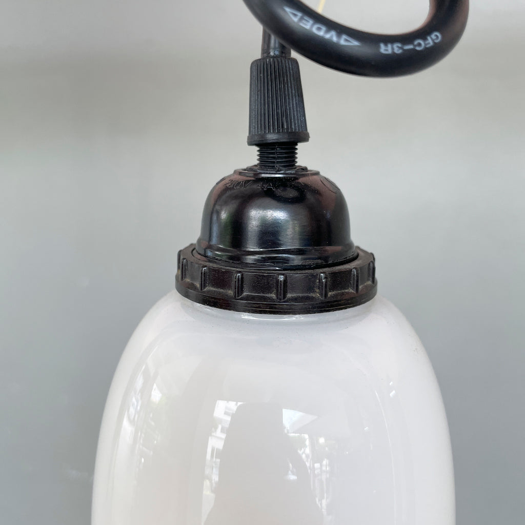 Ombre Bell-Shaped Glass Pendant Lamp