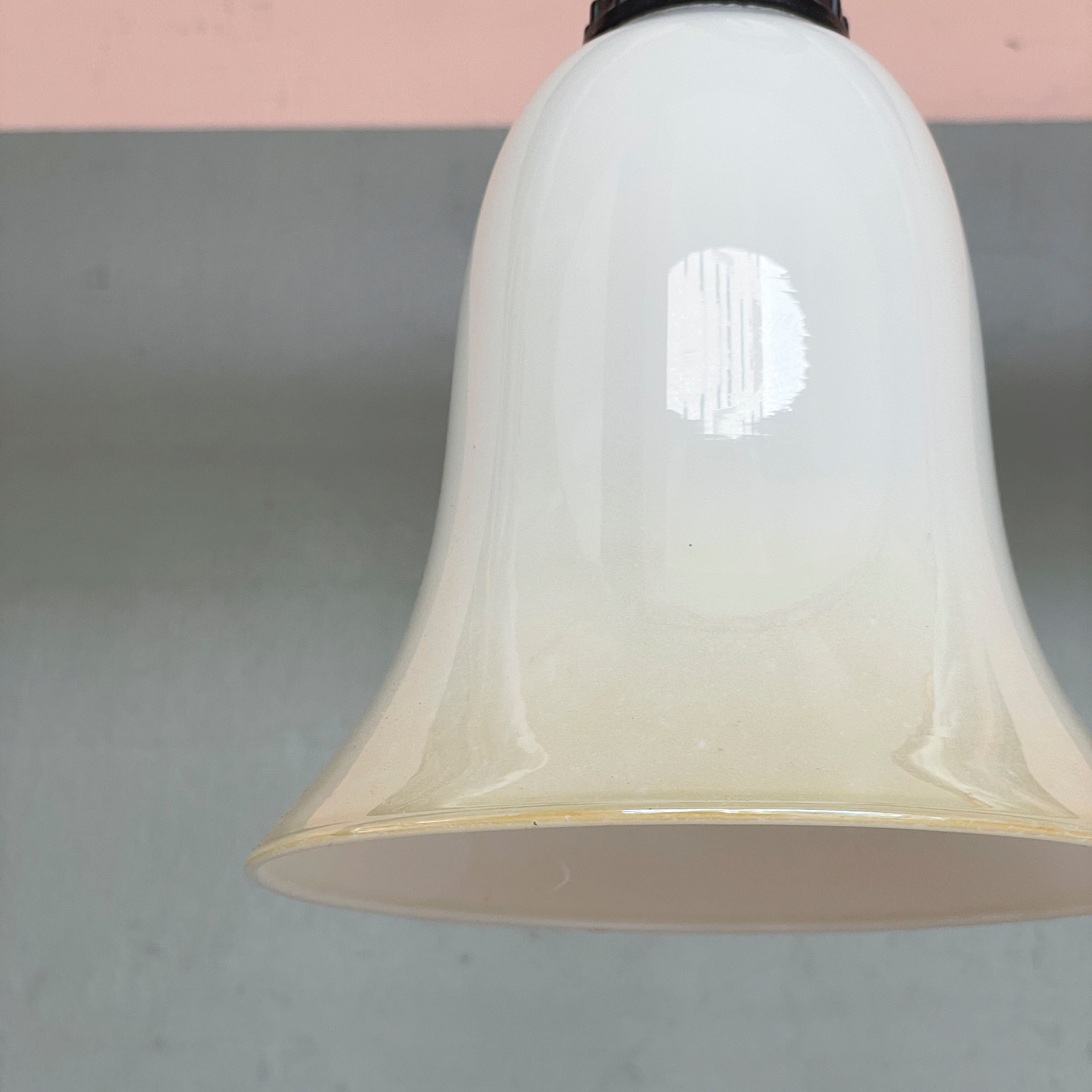 Ombre Bell-Shaped Glass Pendant Lamp