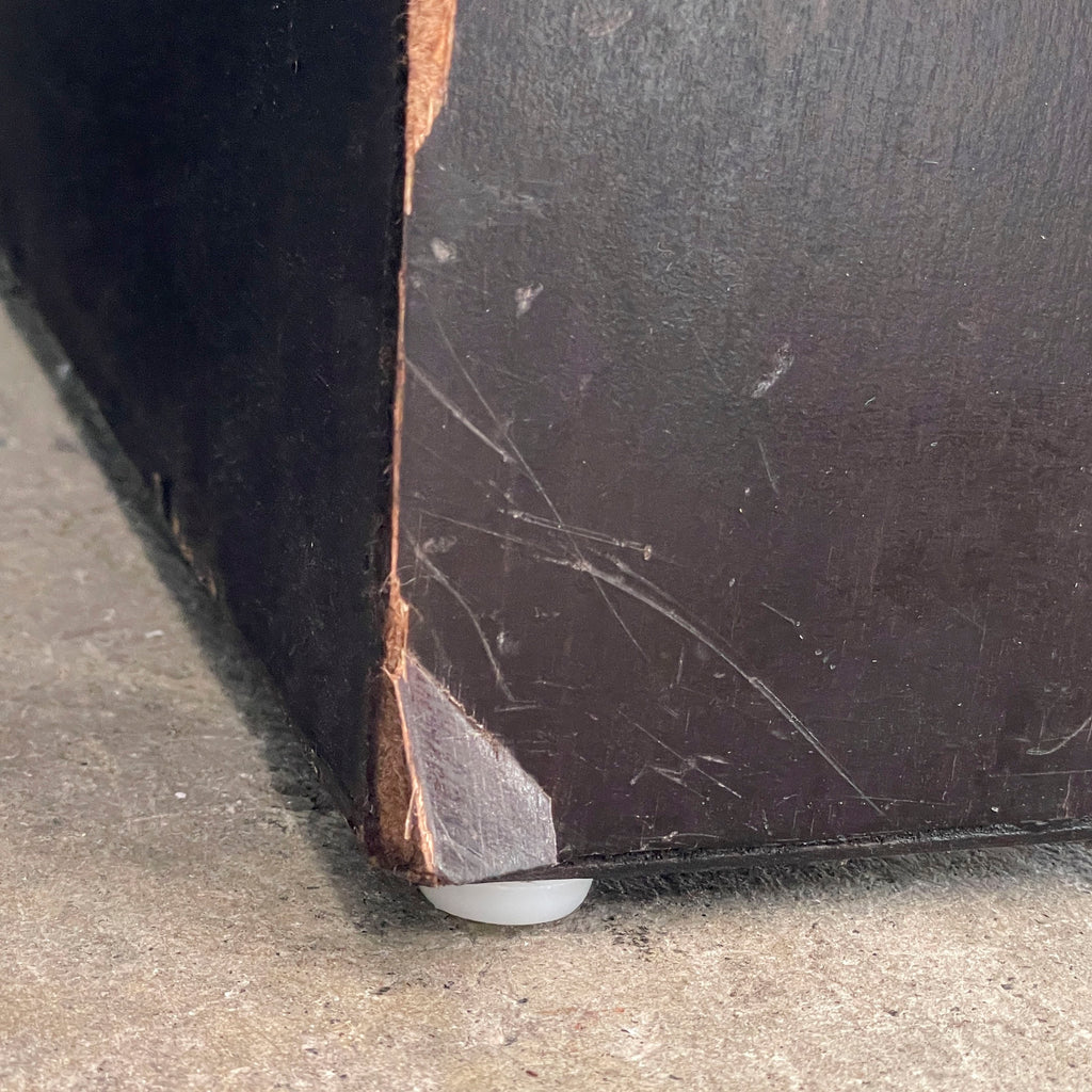 Dark Wood Six-Drawer Dresser