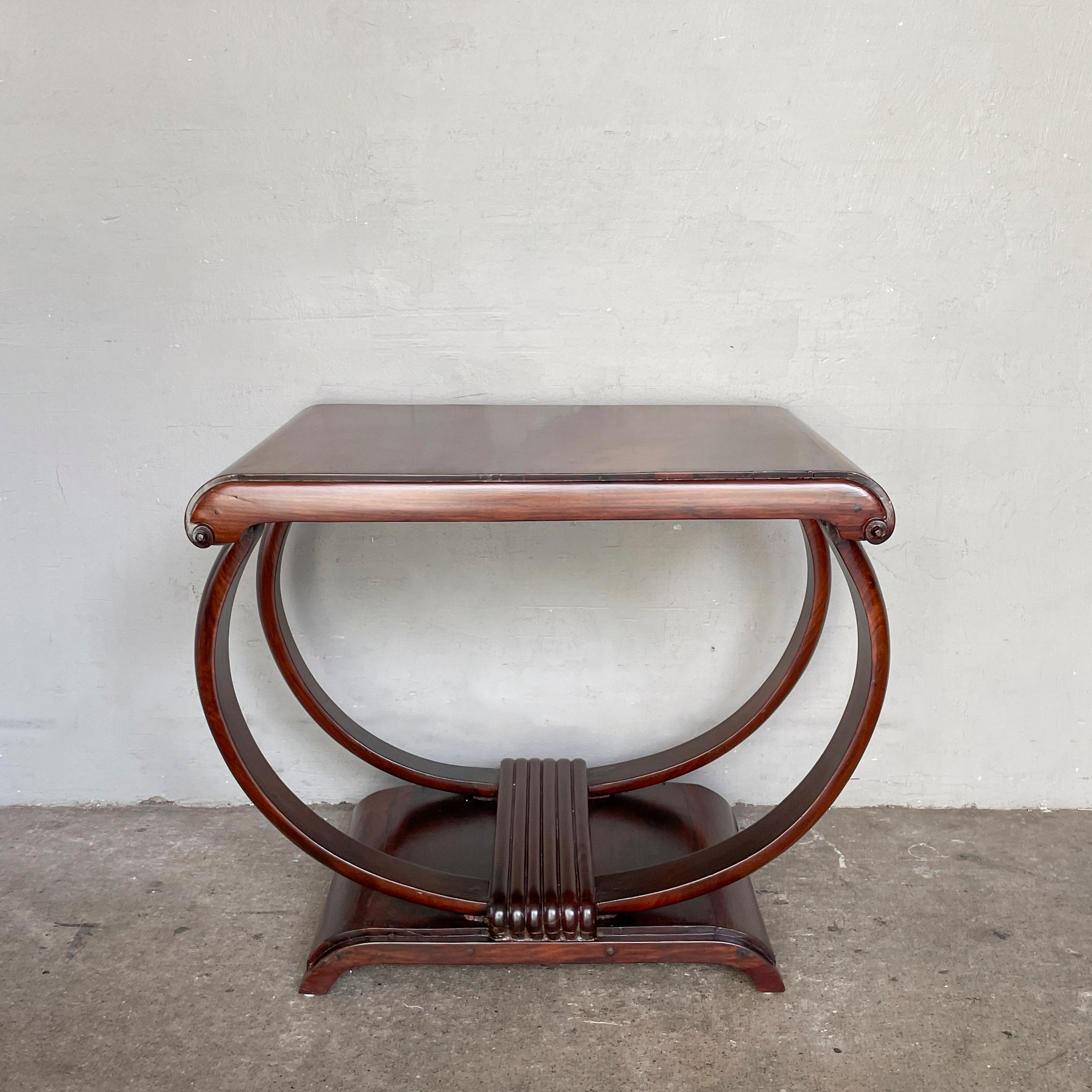 Vintage Rounded Side Table
