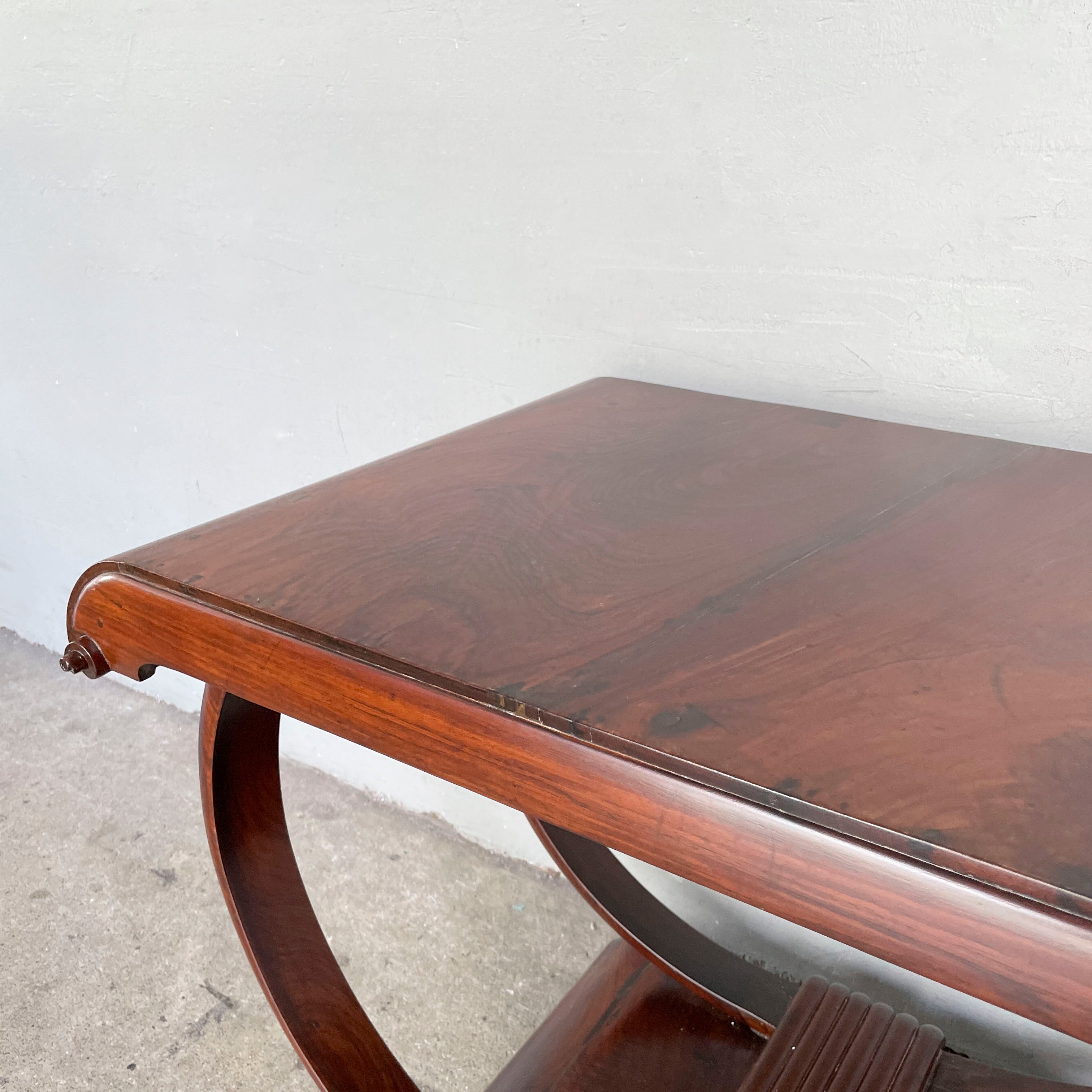 Vintage Rounded Side Table