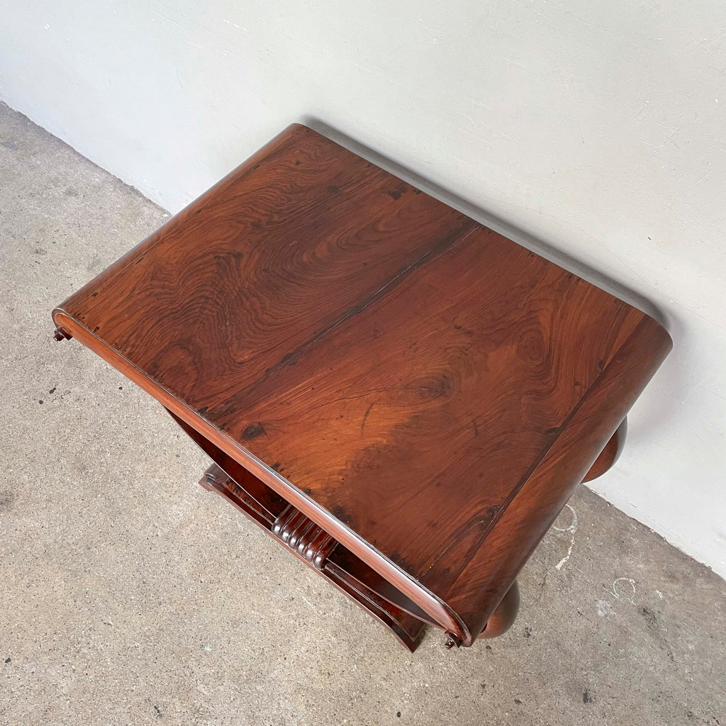 Vintage Rounded Side Table