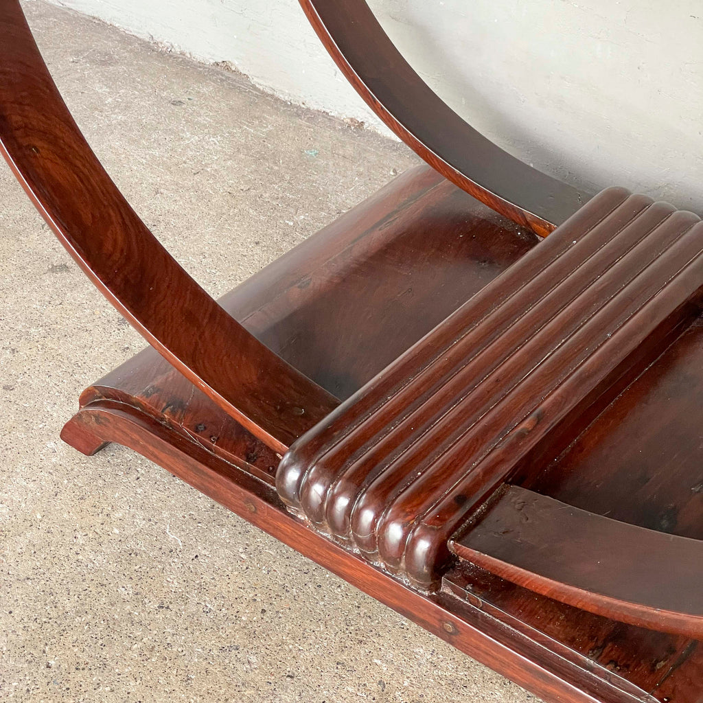 Vintage Rounded Side Table