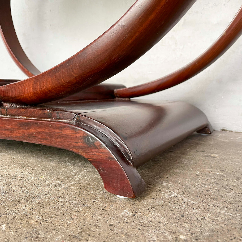 Vintage Rounded Side Table