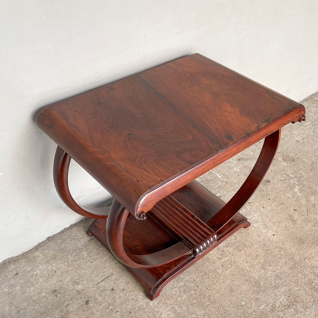 Vintage Rounded Side Table