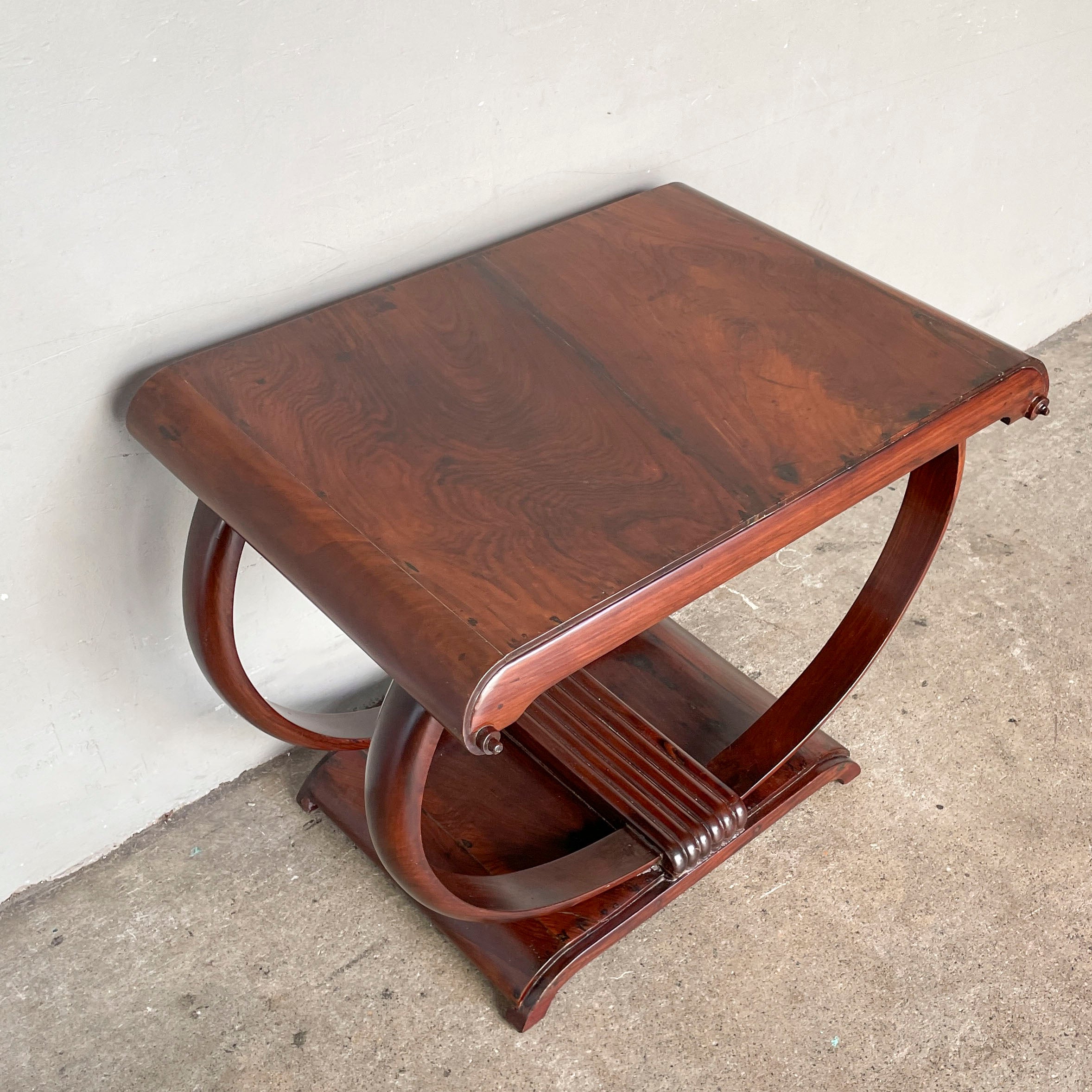 Vintage Rounded Side Table