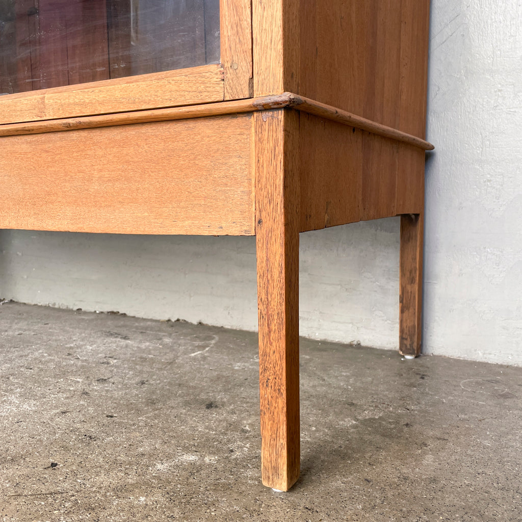 Wide Low Glass Display Cabinet