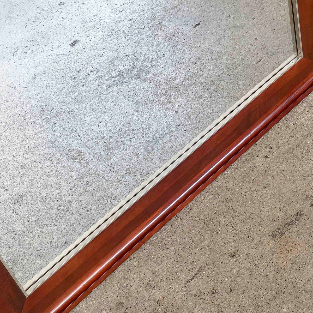 Ralph Lauren Rounded Corner Wall Mirror