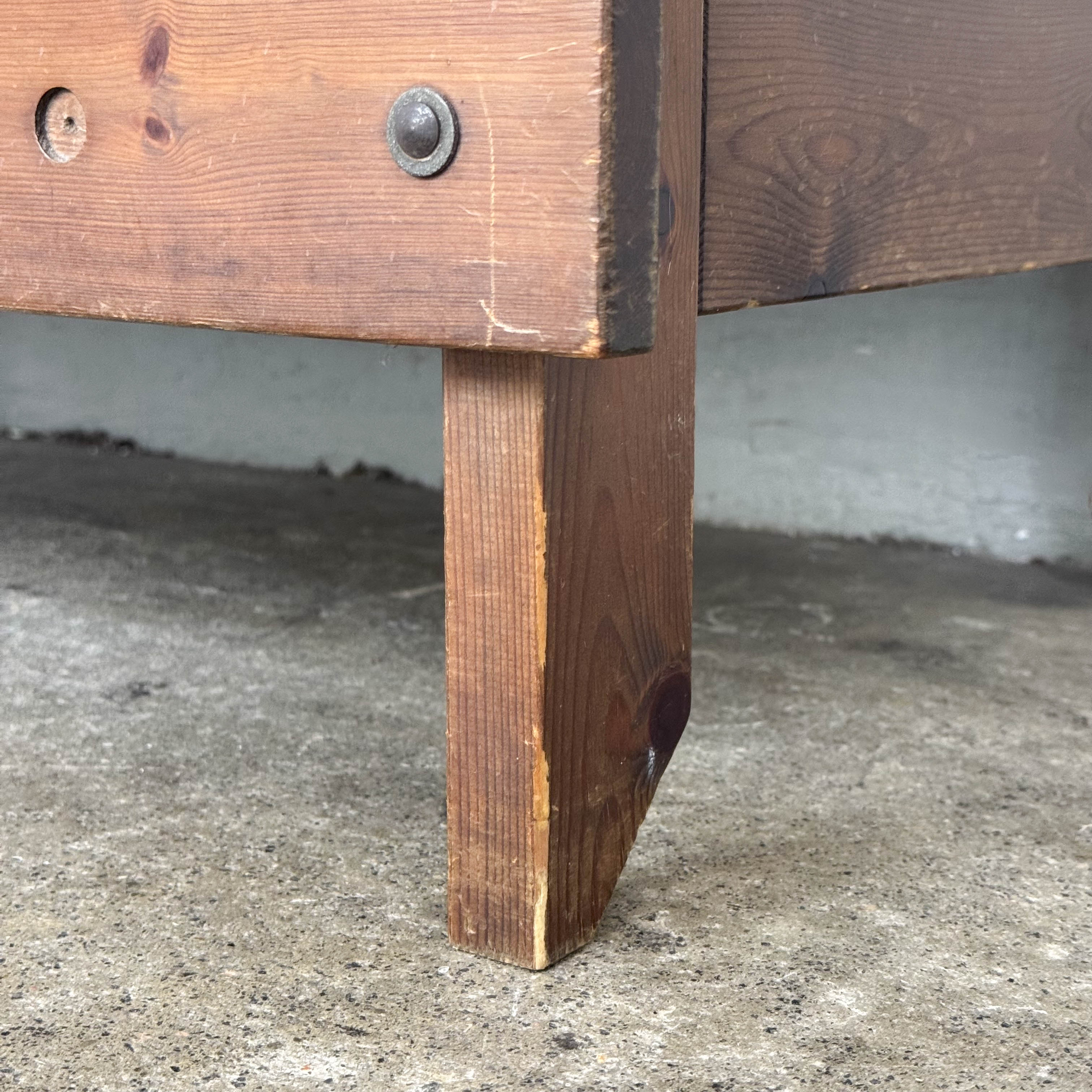 Rustic Pine Chest of Drawers