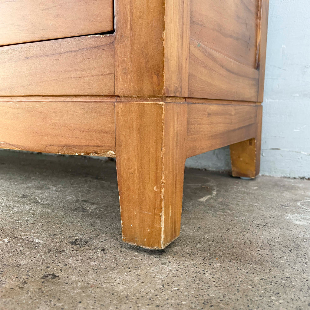 Bookshelf with Slatted Sides