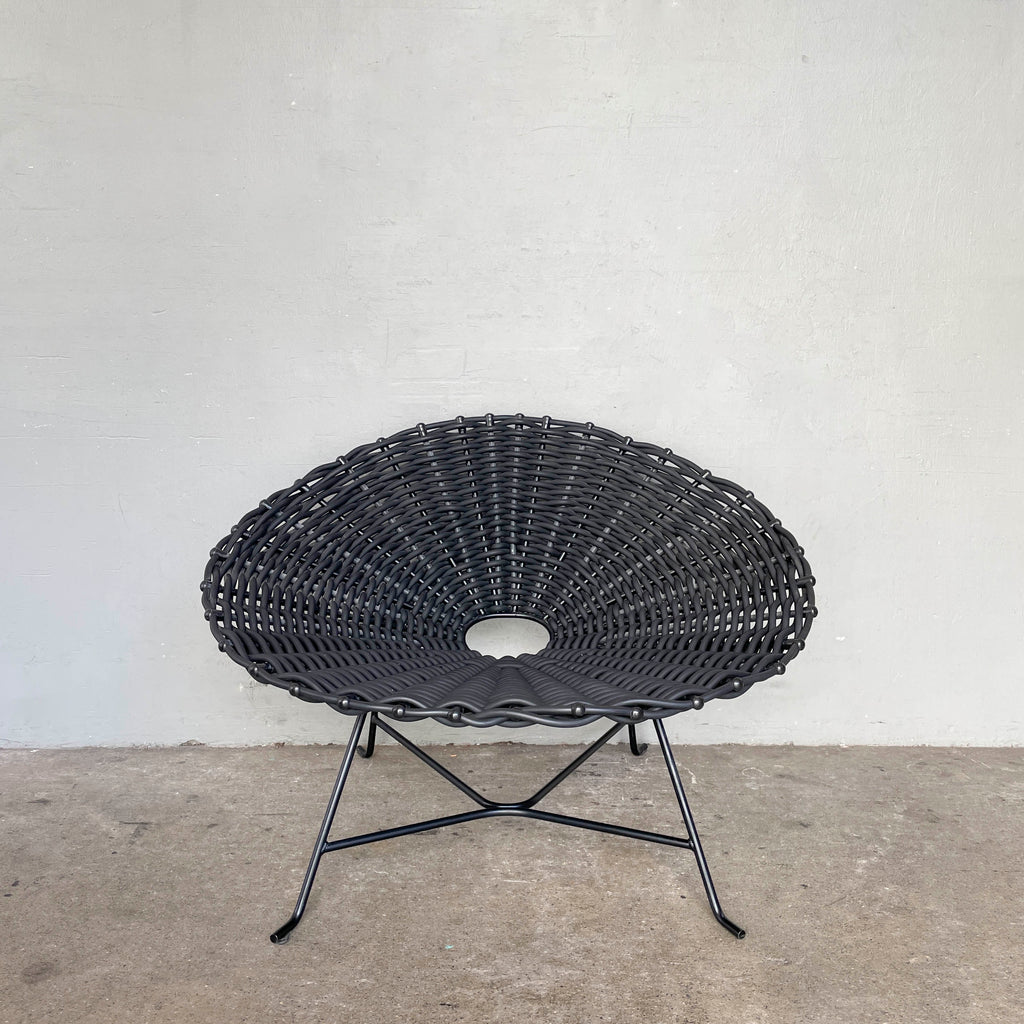 Black Gervasoni Sweet 27 Lounge Chair
