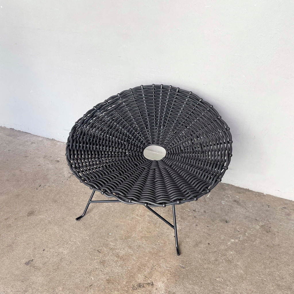 Black Gervasoni Sweet 27 Lounge Chair