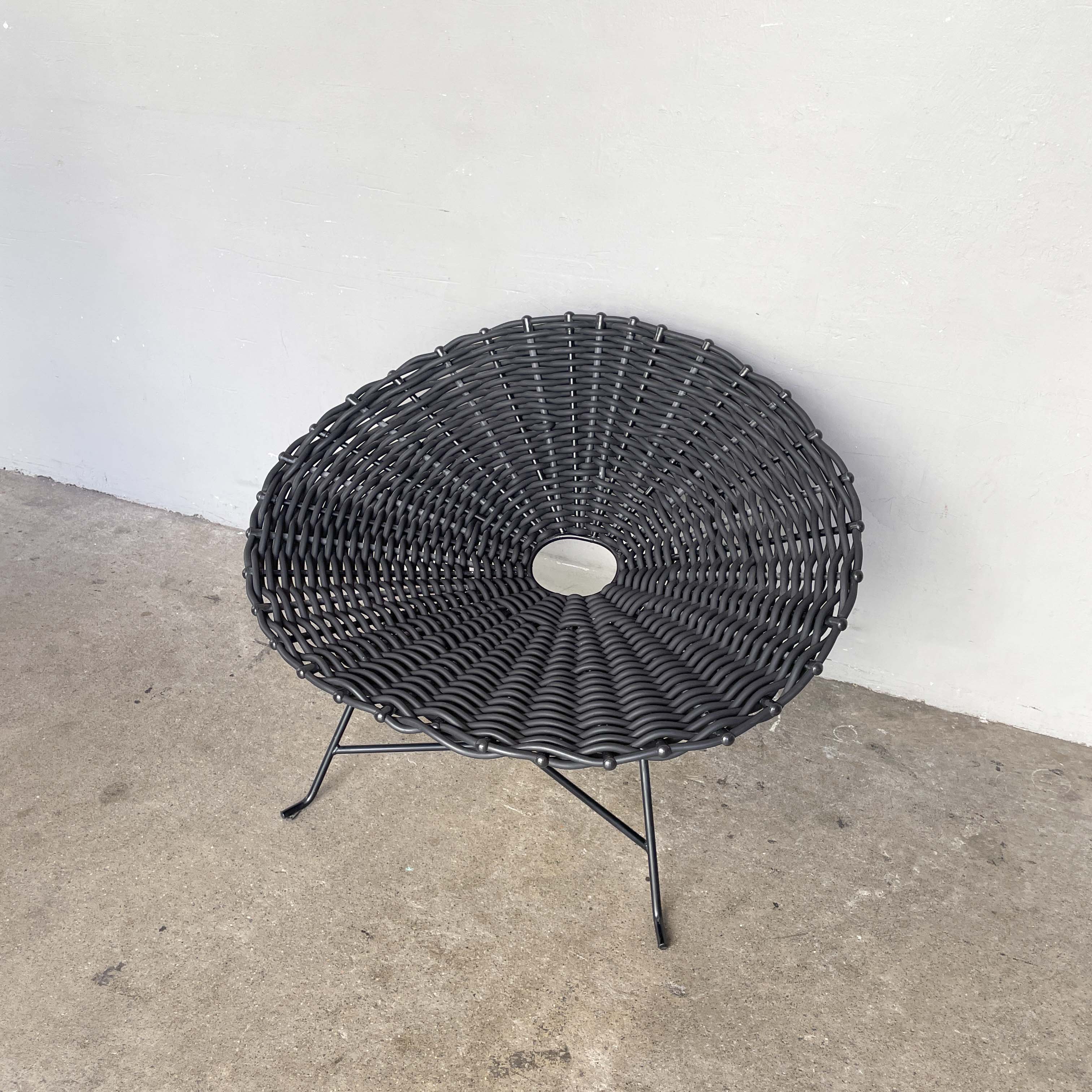 Black Gervasoni Sweet 27 Lounge Chair