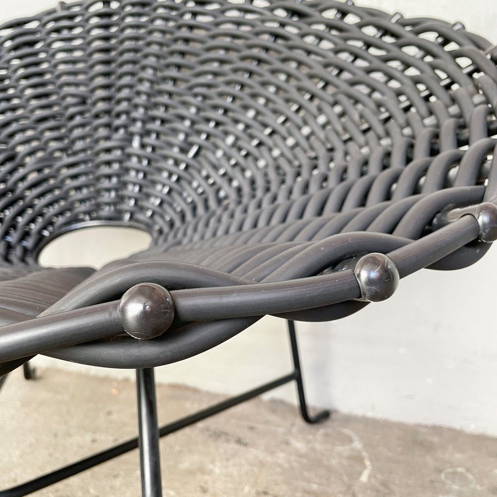 Black Gervasoni Sweet 27 Lounge Chair