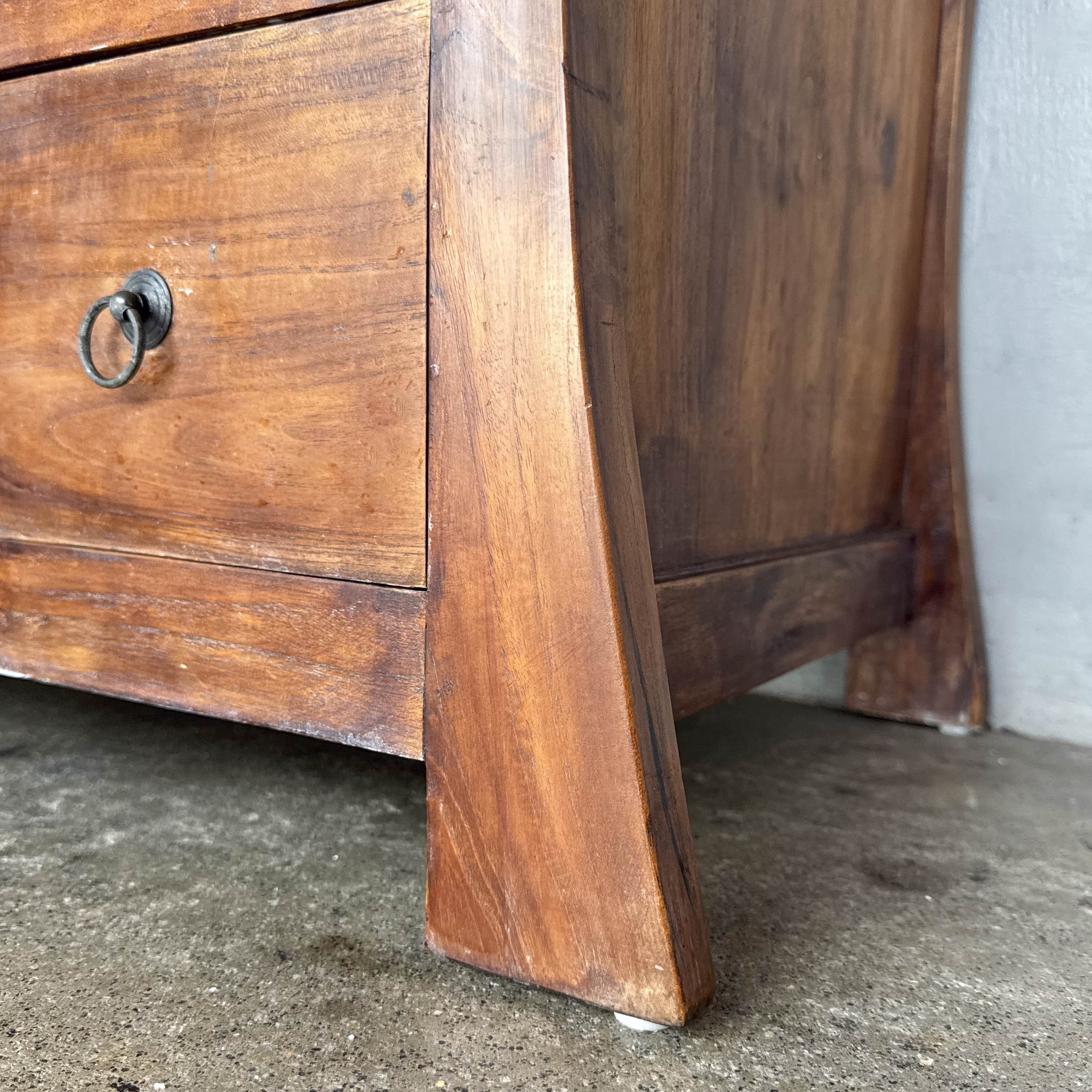 Teak Sideboard with Flared Sides