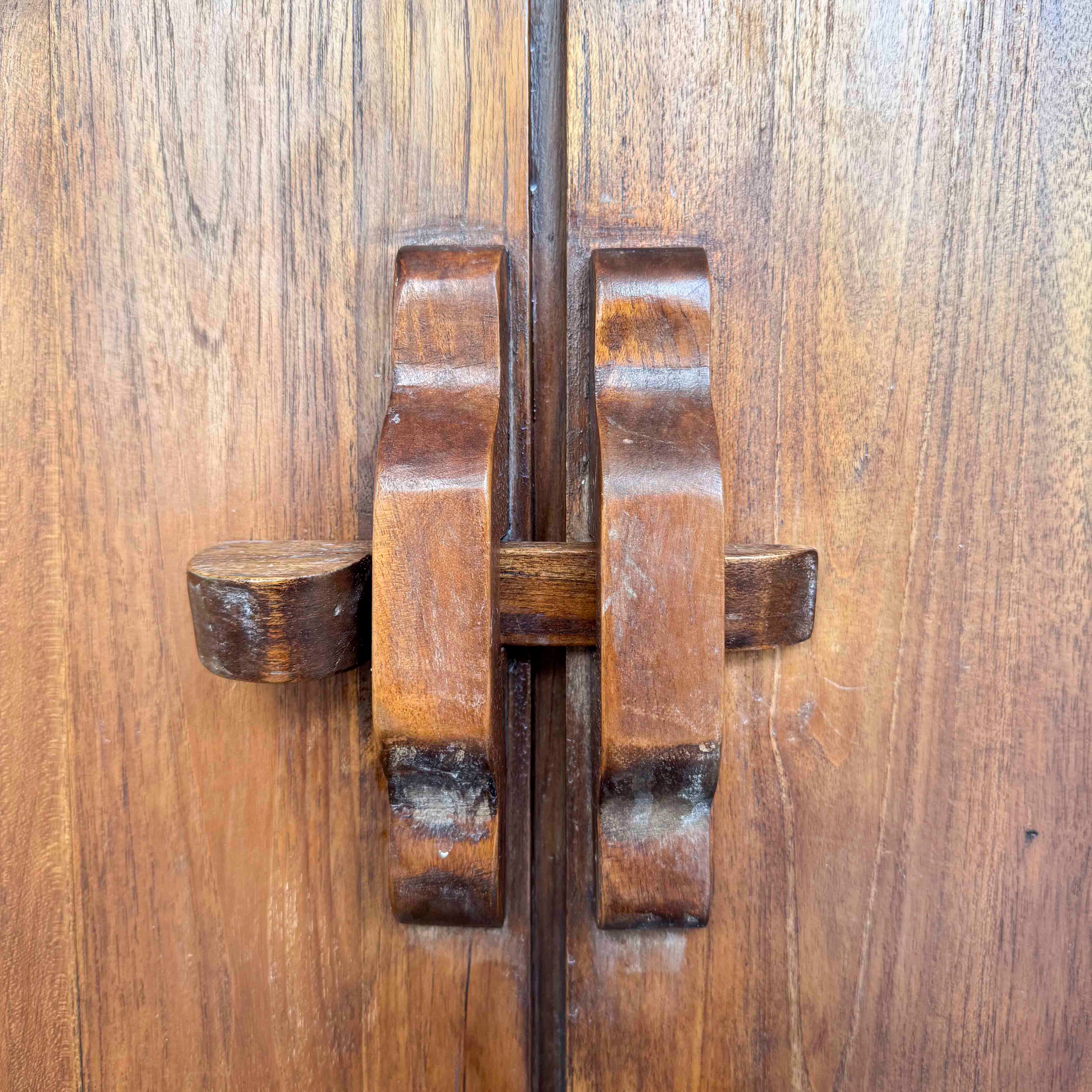 Teak Sideboard with Flared Sides