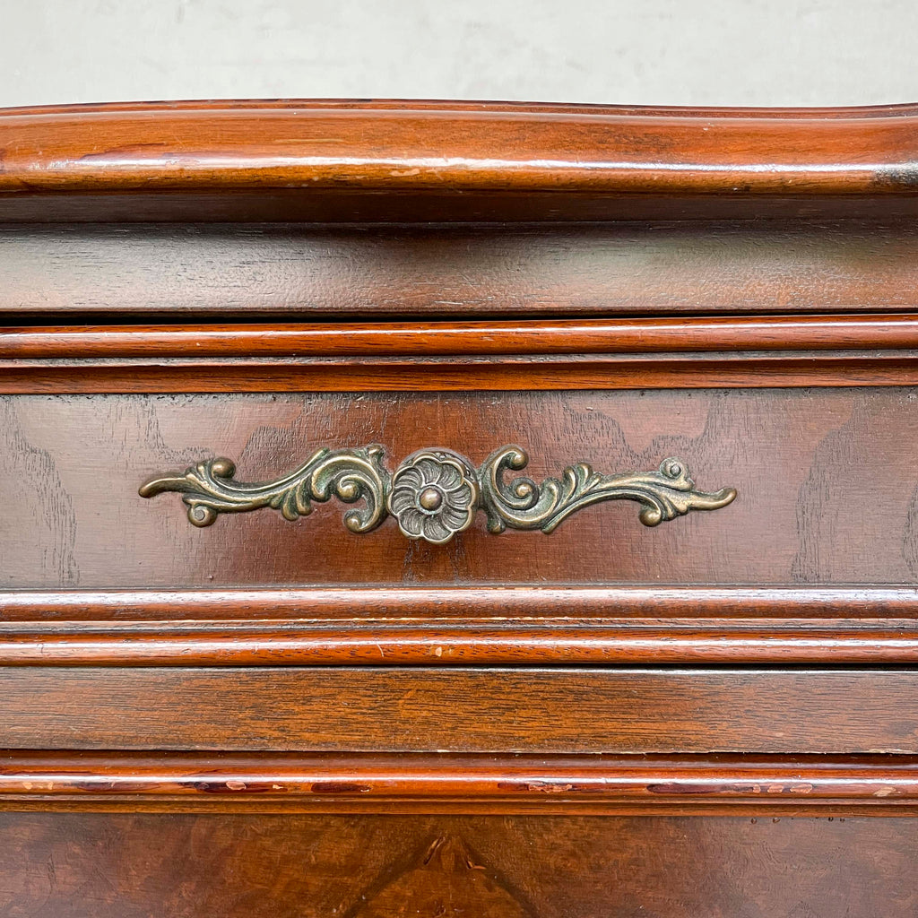 Elegant Marquetry Writing Desk