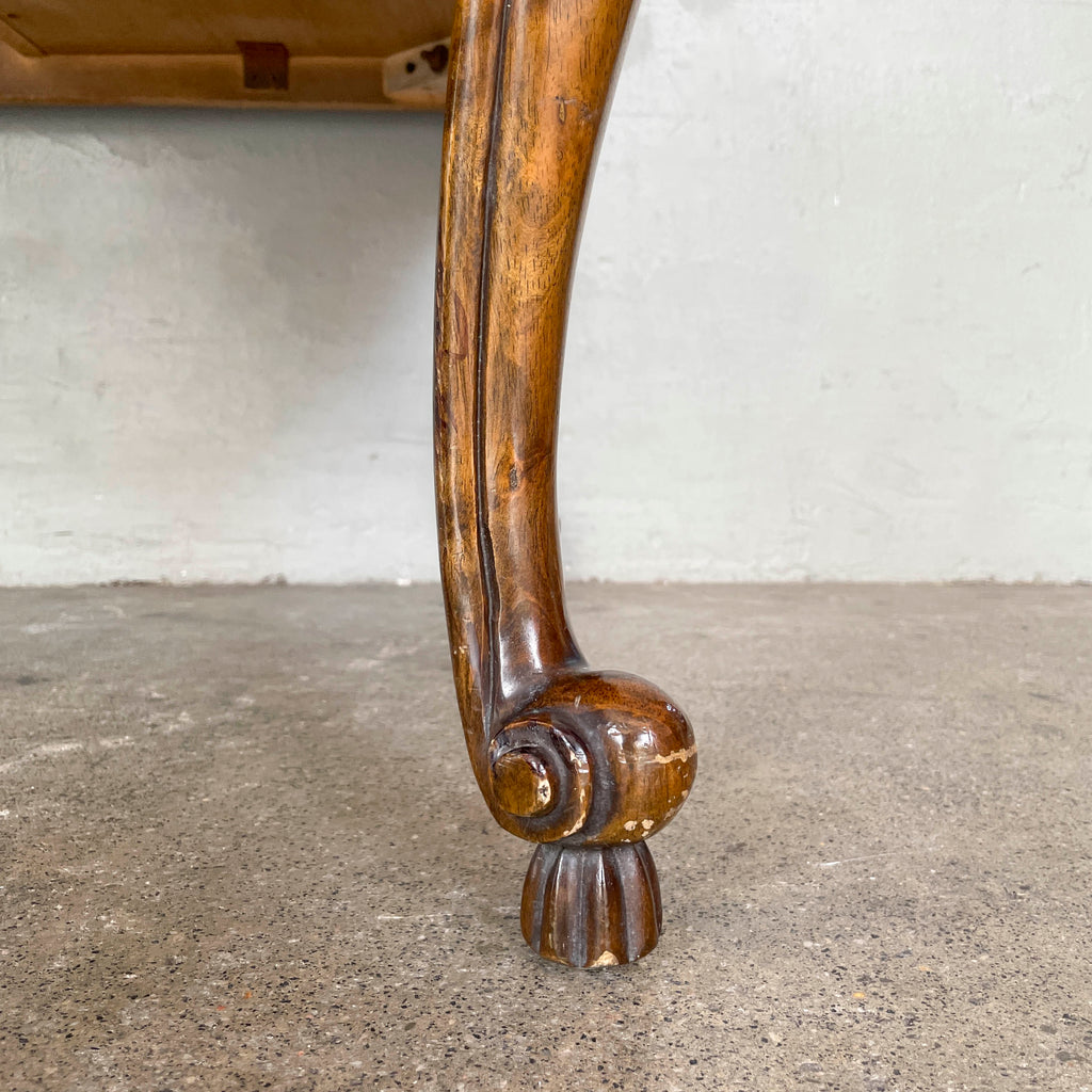 Elegant Marquetry Writing Desk